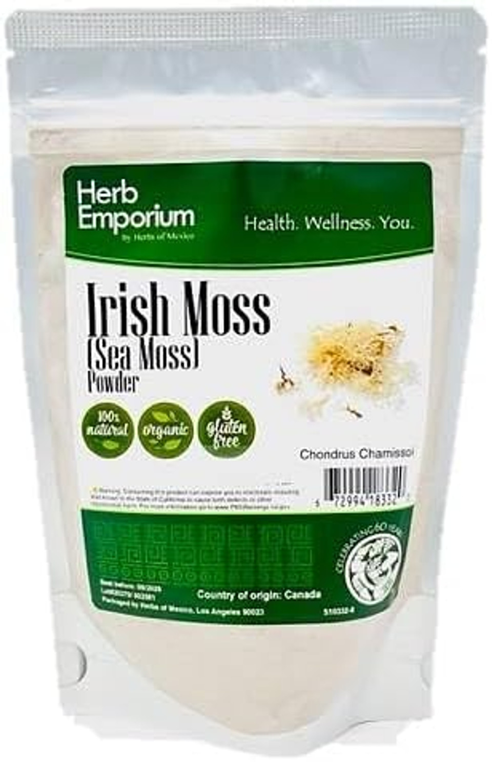 Herb Emporium Irish Moss (Seamoss) Powder 16Oz (Pack Of 1)