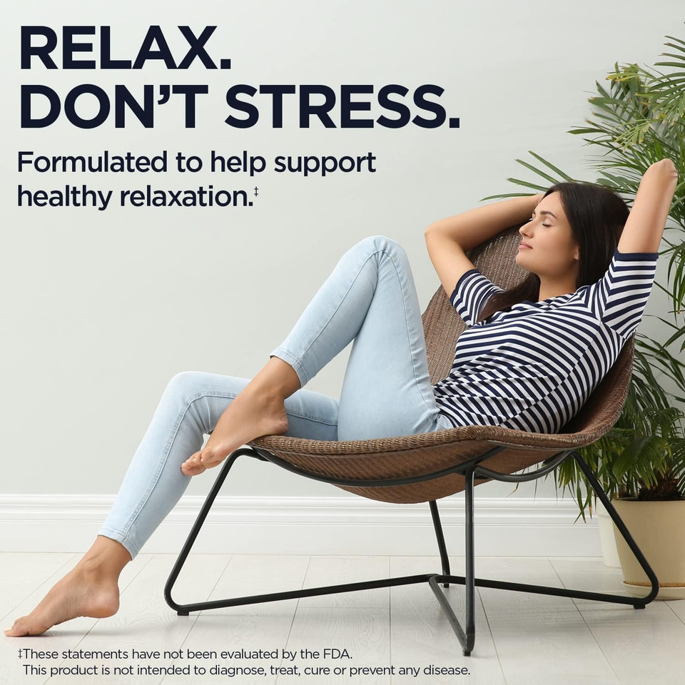 Kal Gaba Supplement, Relaxation Support And Stress Relief Support, Natural Cherry Flavor Activmelt Instant Dissolve, Vegetarian, 60-Day Money-Back Guarantee, 120 Servings, 120 Micro Tablets