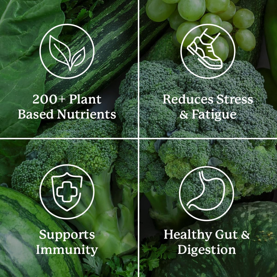 Nature'S Sunshine Power Greens - Wholefood Performance Greens (Power Pouch)