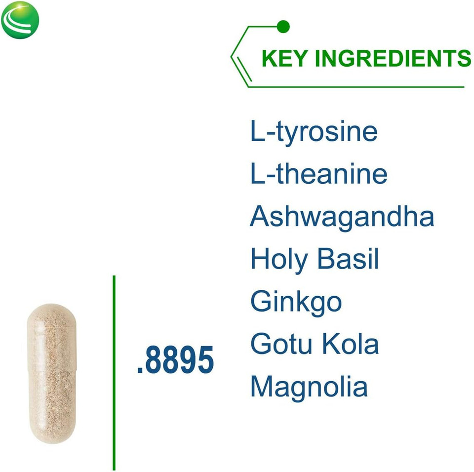 Nutra Biogenesis - Adrenoactive - Helps Support Healthy Stress Response - Gluten Free - 60 Capsules