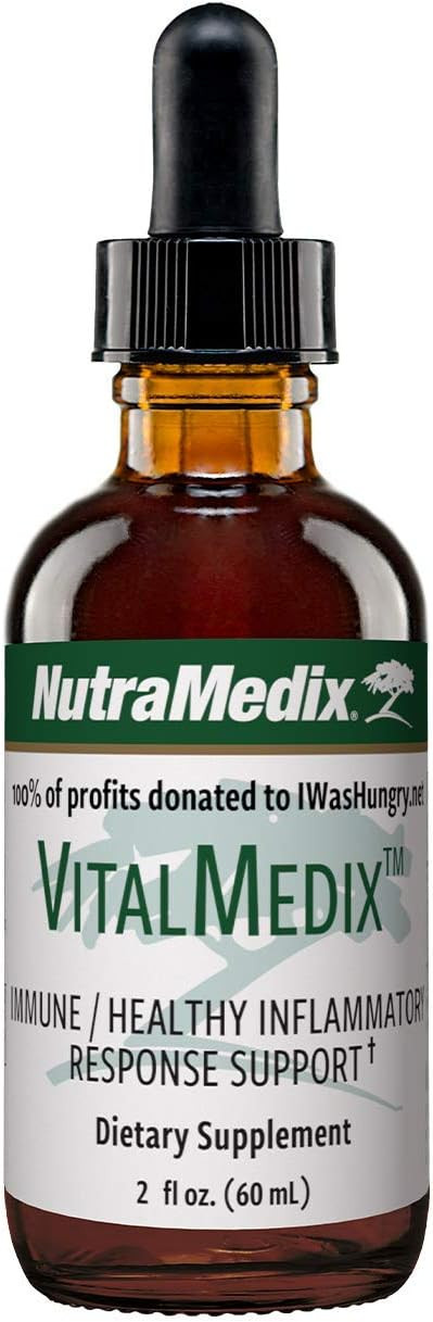 Nutramedix Vitalmedix - Cat'S Claw & Moringa Plant Extract - Daily Energy Supplement For Immune Health & Overall Vitality - Rich In Vitamins & Minerals (2Oz)
