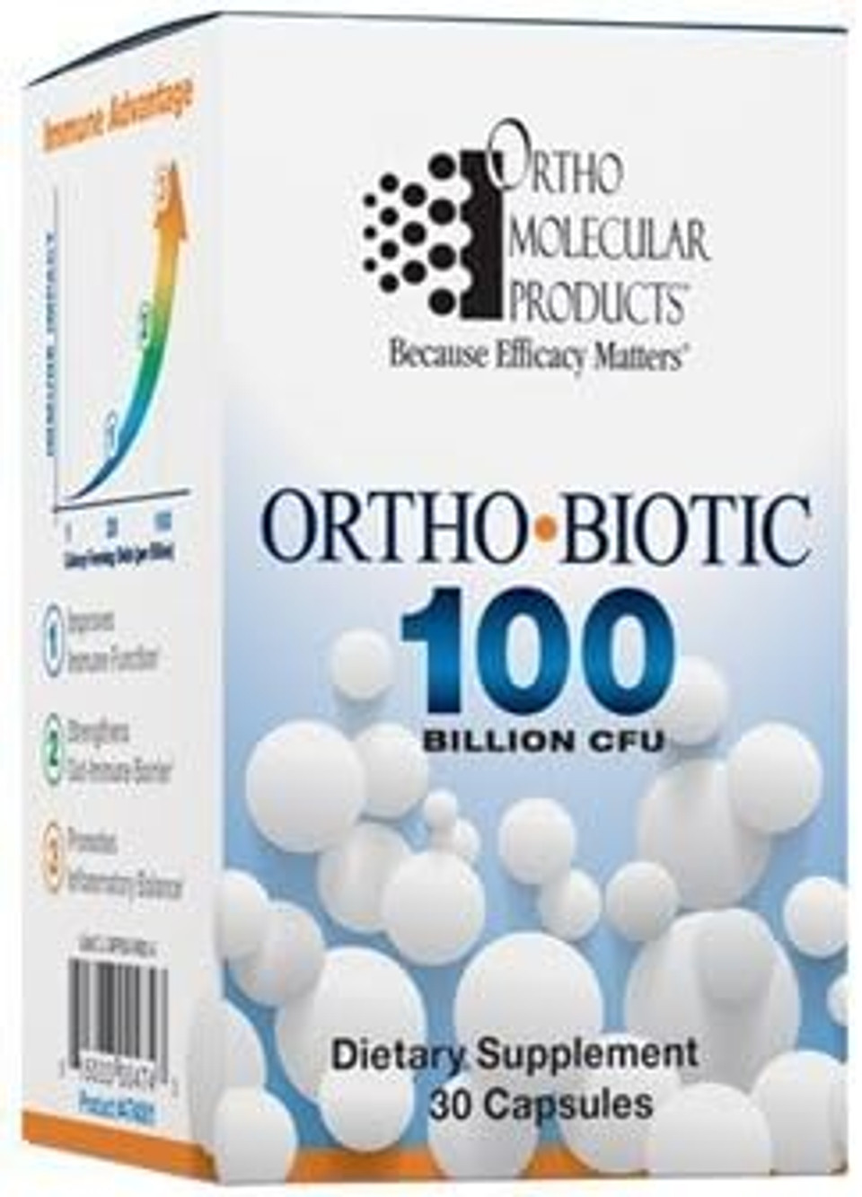 Ortho Molecular - Ortho Biotic 100 Billion Cfu - 30 Capsules