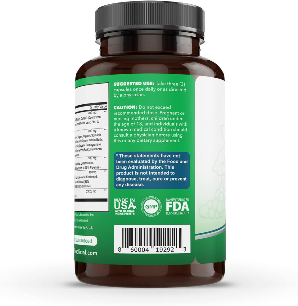 Purely Beneficial Menã¢ÂS Whole Food Multivitamin ÃÂ51 Key Nutrients Including Vitamins, Minerals, Herbs, Probiotics, Hair Complex, Male Vitality, Healthy Heart - 180 Capsules