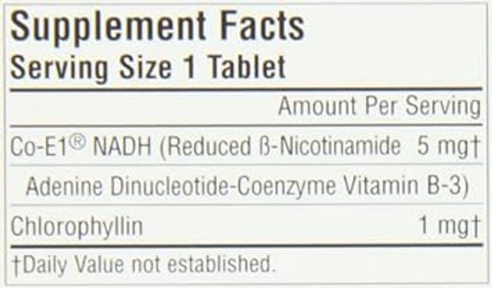 Source Naturals Nadh For Energy And Mental Alertness* - 90 Tablets