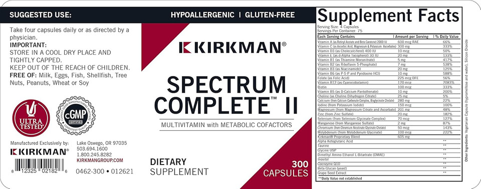 Spectrum-Complete Ii Capsules - Hypo