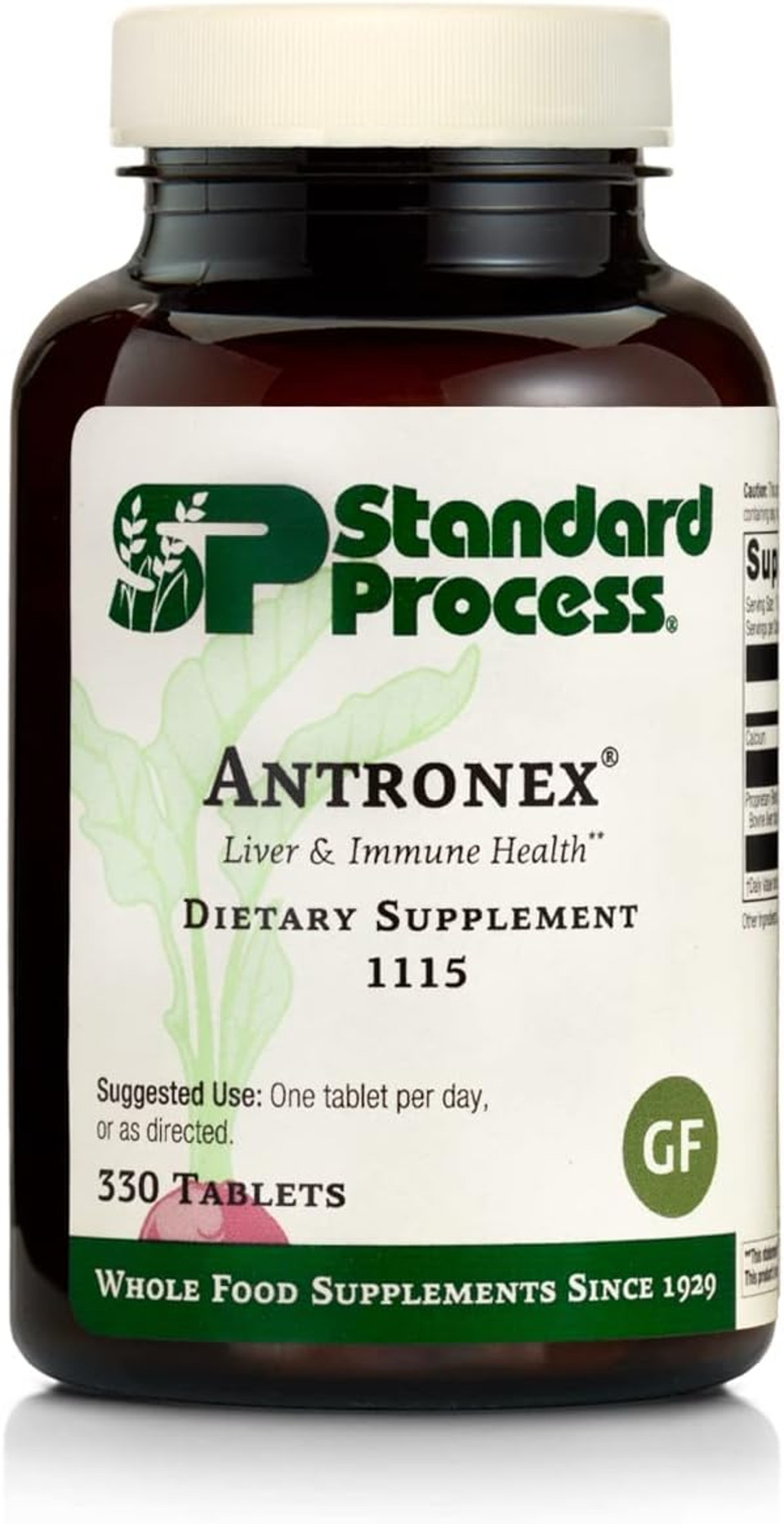 Standard Process Antronex - Whole Food Immune System Support And Liver Health Supplement With Calcium - 330 Tablets330 Count (Pack Of 1)