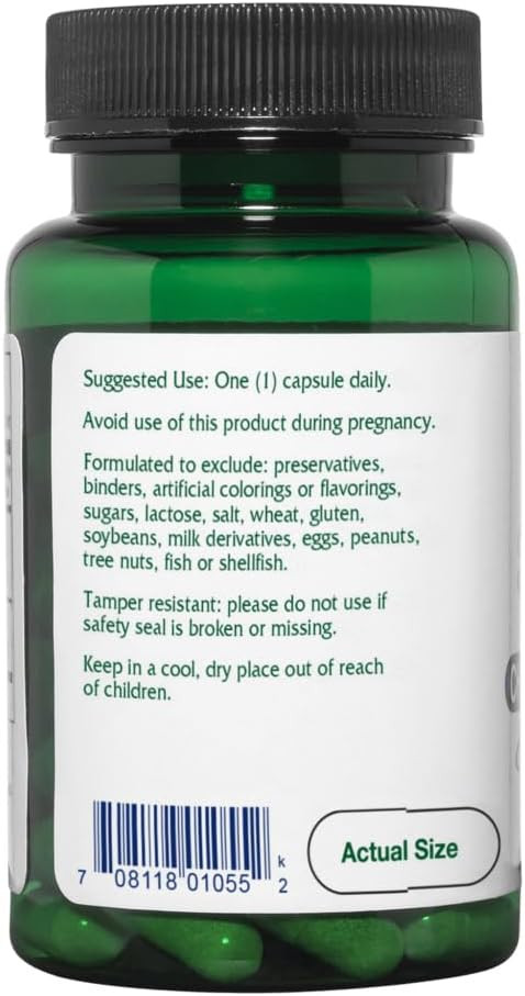 Vitanica, Chaste Tree Berry, Vitex Extract Plus, Vegan, 60 Capsules