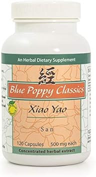 Xiao Yao San (120 Capsules, 500Mg Each) - Blue Poppy