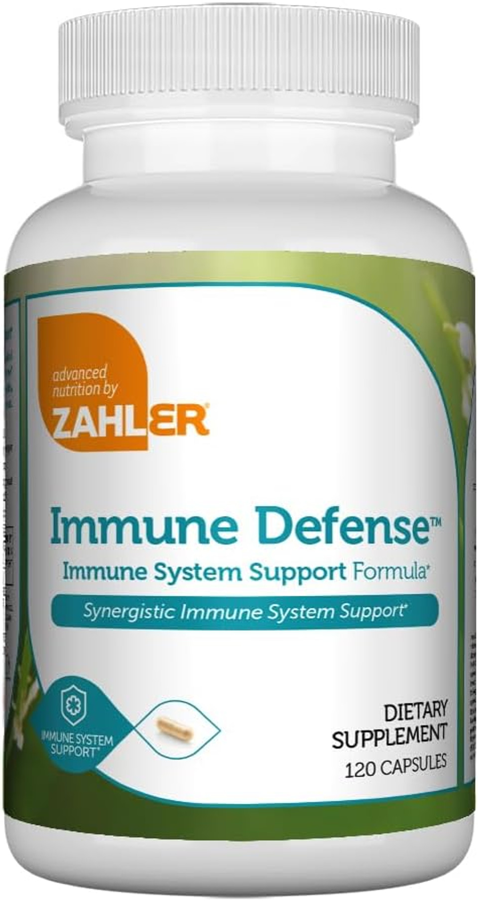 Zahler Immune Defense, Immune System Support, Certified Kosher, 120 Capsules