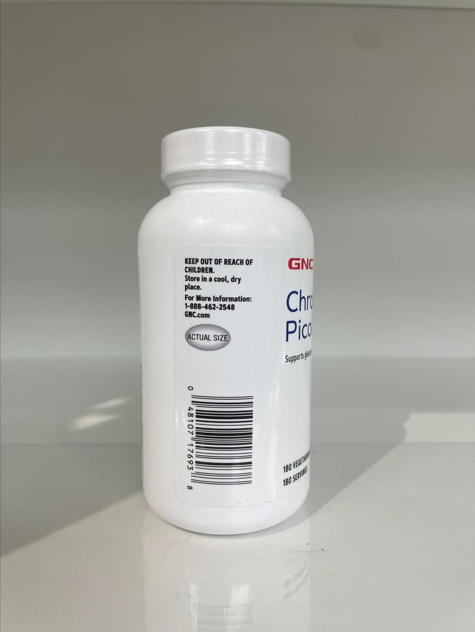 Gnc Chromium Picolinate 200Mcg - 180 Vegetarian Caplets