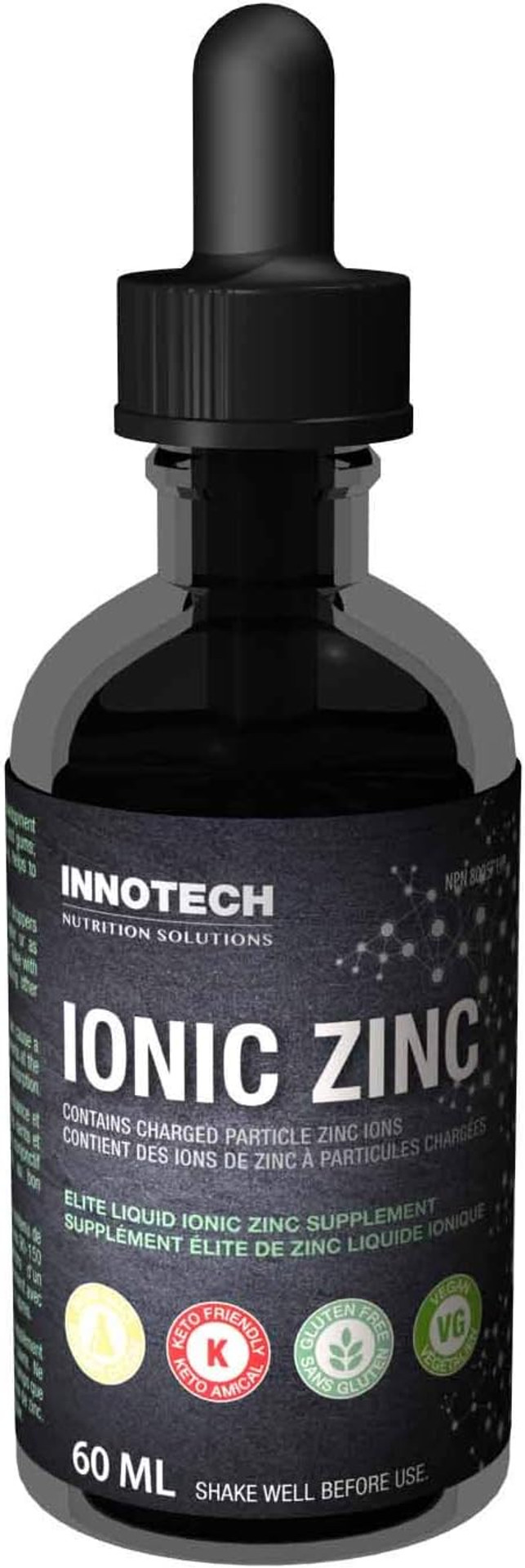 Innotech Nutrition: Liquid Ionic Zinc - 60 Ml