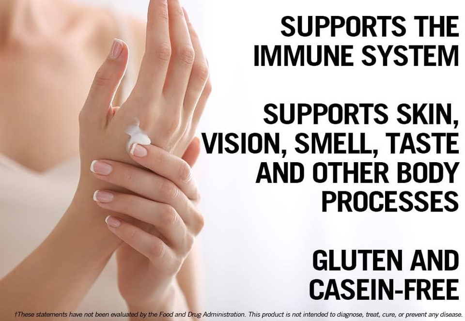 Kirkman - Zinc Sulfate Topical Cream - 4 Fl Oz - Fast Absorption - 10% Zinc Sulfate - Hypoallergenic