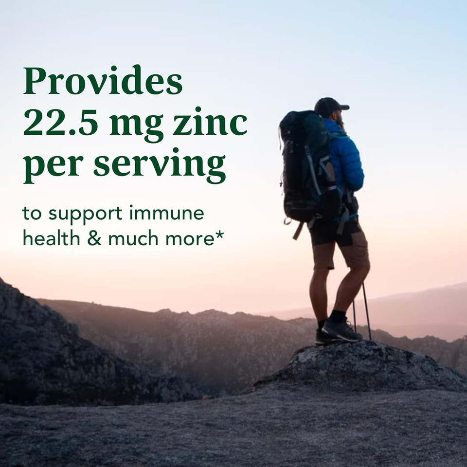 Megafood Zinc - Immune Support Supplement - High Potency Fermented Zinc Supplements With Nourishing Food Blend - Vegan, Non-Gmo, Gluten-Free, And Kosher - Made Without 9 Food Allergens - 60 Tabs60 Count (Pack Of 1)
