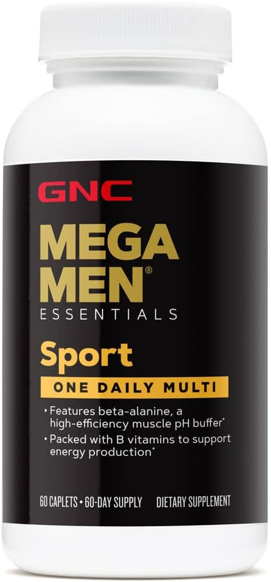 Gnc Mega Men Sport One Daily Mens Multivitamin, 60 Caplets