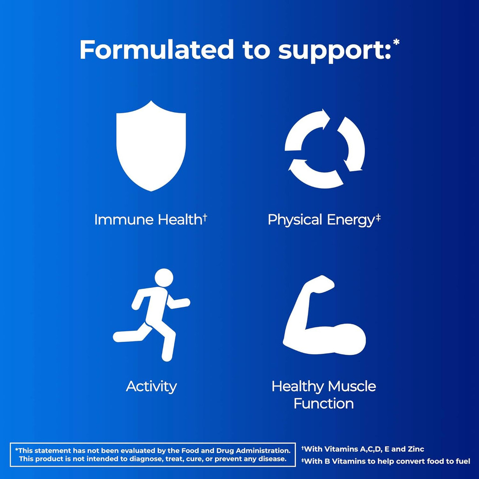 One A Day Menã¢ÂS Pro Edge Multivitamin, Supplement With Vitamin A, Vitamin C, Vitamin D, Vitamin E And Zinc For Immune Health Support* And Magnesium For Healthy Muscle Function, Tablet 50 Count50 Count (Pack Of 1)