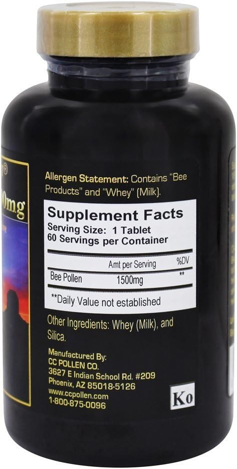 Pollenergy 1500Mg 60 Chewable Tablets