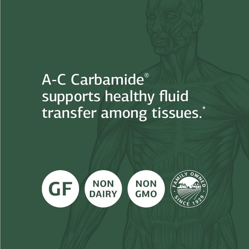 Standard Process A-C Carbamide - Gluten-Free Kidney Support Supplement With Vitamin A, Vitamin C, And Arrowroot Flour - 90 Capsules90 Count (Pack Of 1)