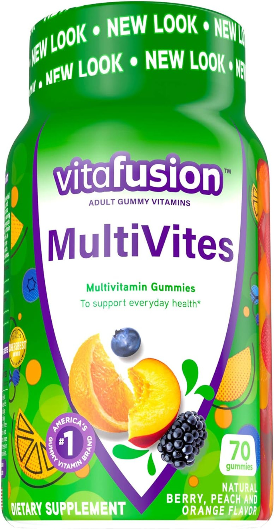 Vitafusion Multivites Gummy Vitamins, 70Ct (Pack Of 3)70 Count (Pack Of 3)