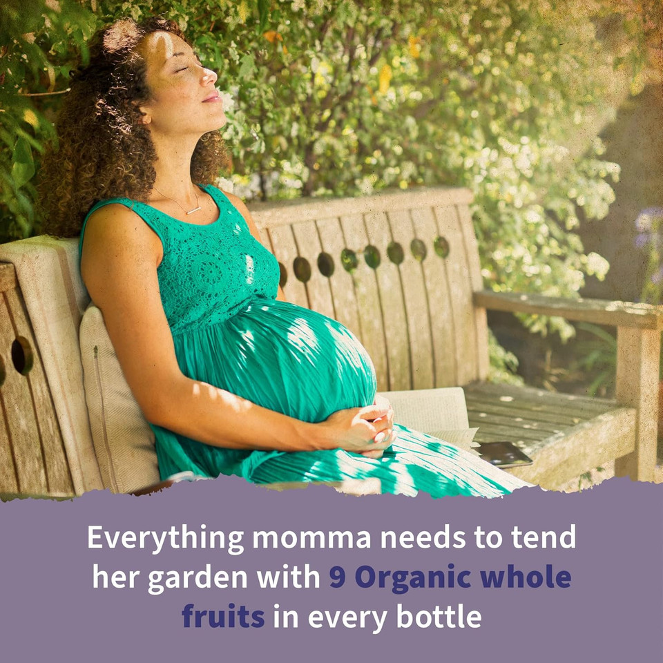 Garden Of Life Organics Prenatal Gummies Multivitamin With Vitamin D3, B6, B12, C & Folate For Healthy Fetal Development  Organic, Non-Gmo, Gluten-Free, Vegan, Berry Flavor, 30 Day Supply