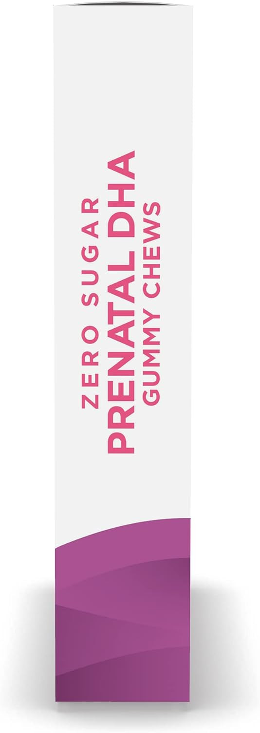 Nordic Naturals Zero Sugar Dha Prenatal Vitamin Gummies, Strawberry Orange Flavor - 27 Gummies - Supplements For Pregnancy - 600 Mg Omega-3 Fish Oil And 400 Iu Vitamin D3-27 Servings