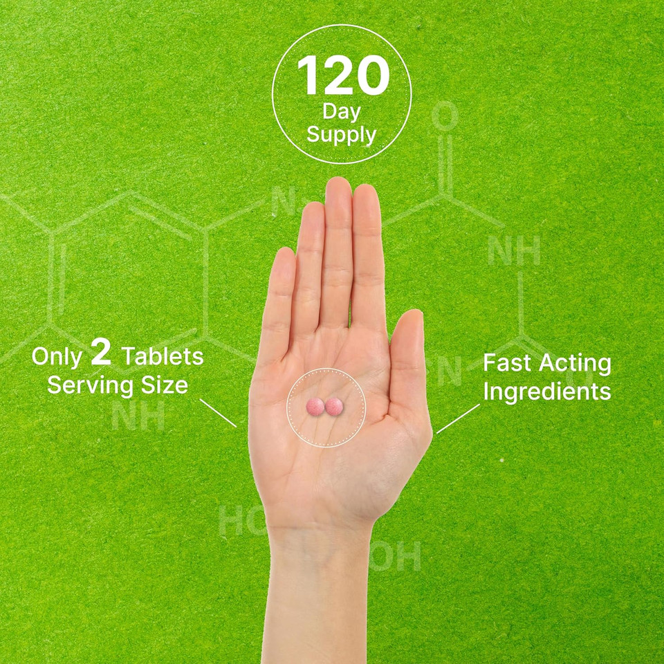 Deal Supplement Methyl B-12 Vitamins 5000 Mcg, 240 Chewable Tablets | Active Form - Strawberry Flavored - Energy Support & Brain Health Function - Vegetarian & Gmo Free