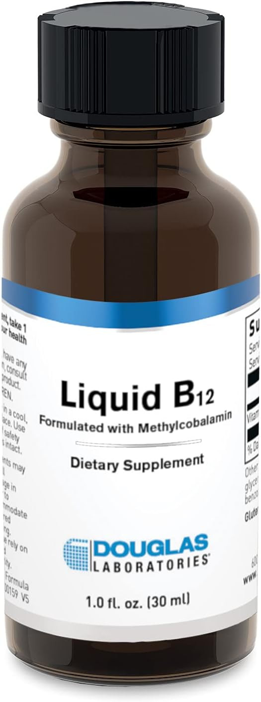 Douglas Laboratories Liquid B12 (Formulated With Methylcobalamin) | Supplement To Support Neurological Health* | 1 Fl Oz