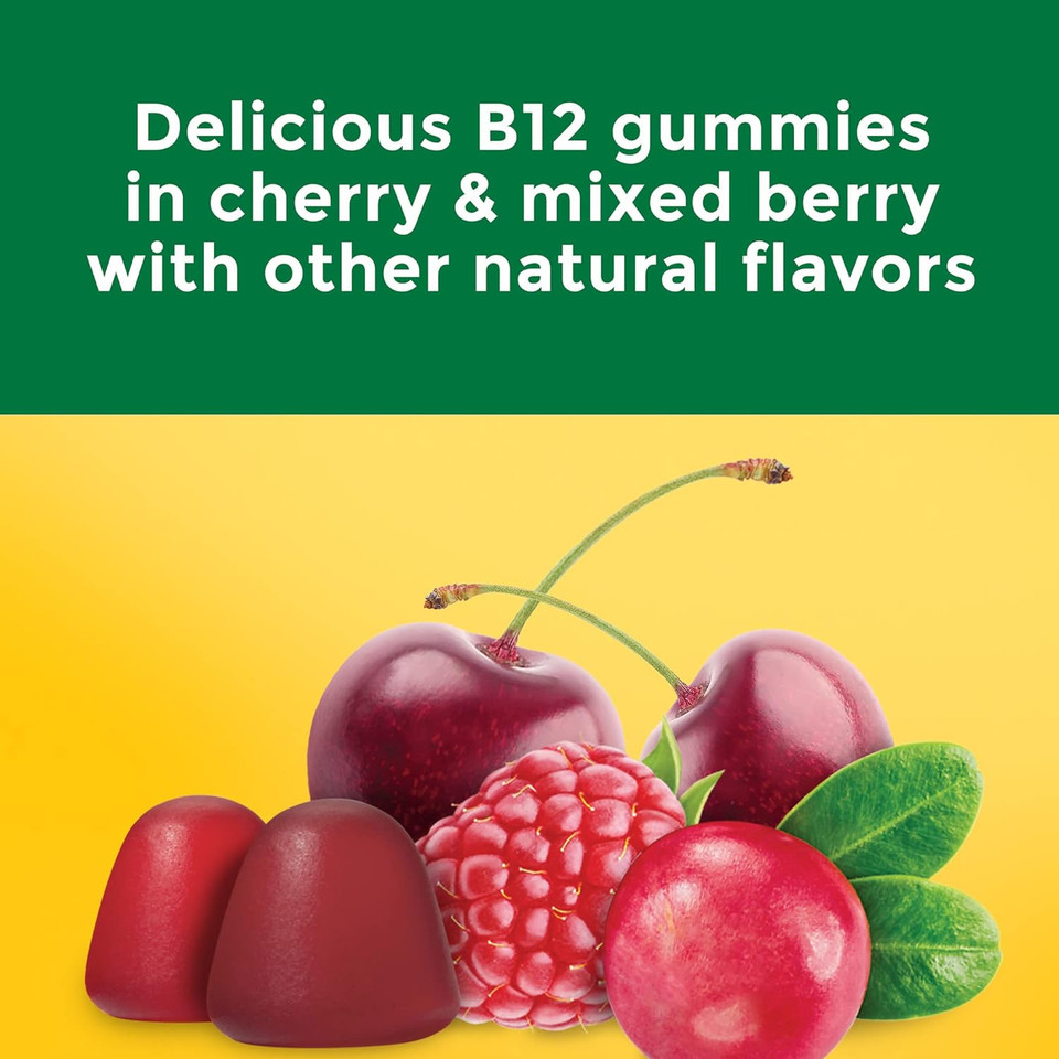 Nature Made Energy B12 1000 Mcg, Dietary Supplement For Energy Metabolism Support, 150 Gummies, 75 Day Supply150 Count (Pack Of 1)