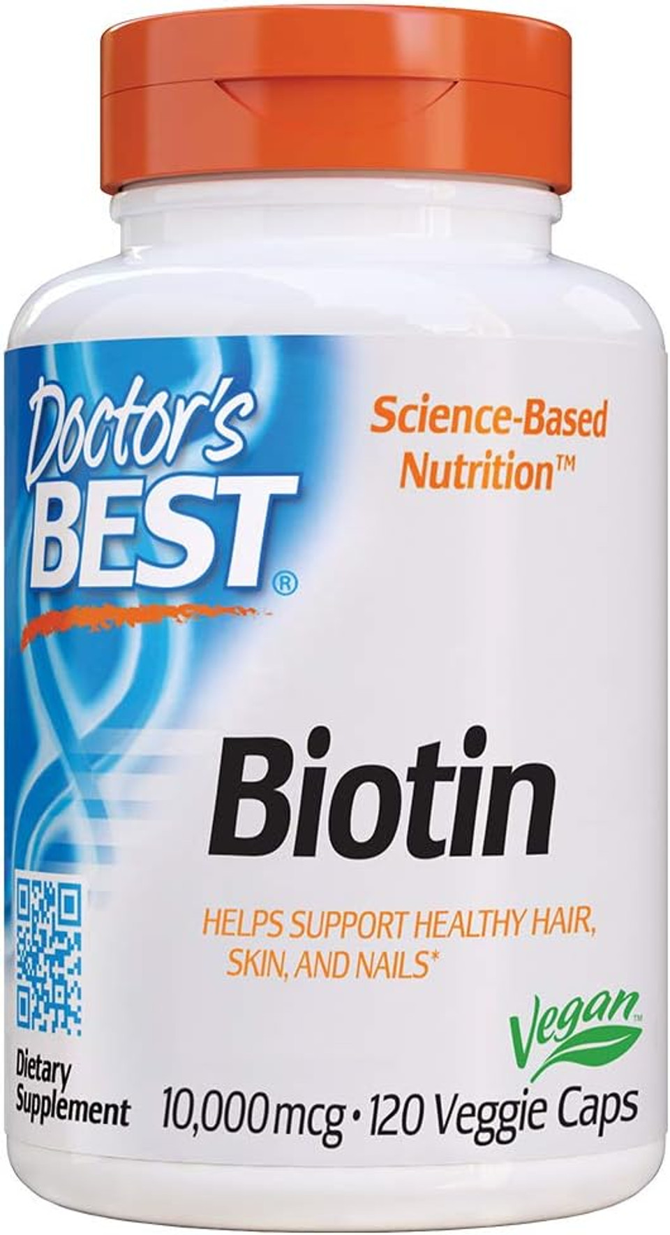 Doctor'S Best Biotin To Support Hair, Skin, Nails, 120 Count