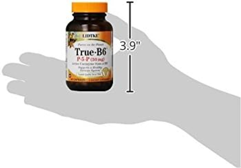 Lidtke Technologies True B6 Capsules, 50 Mg, 60 Count