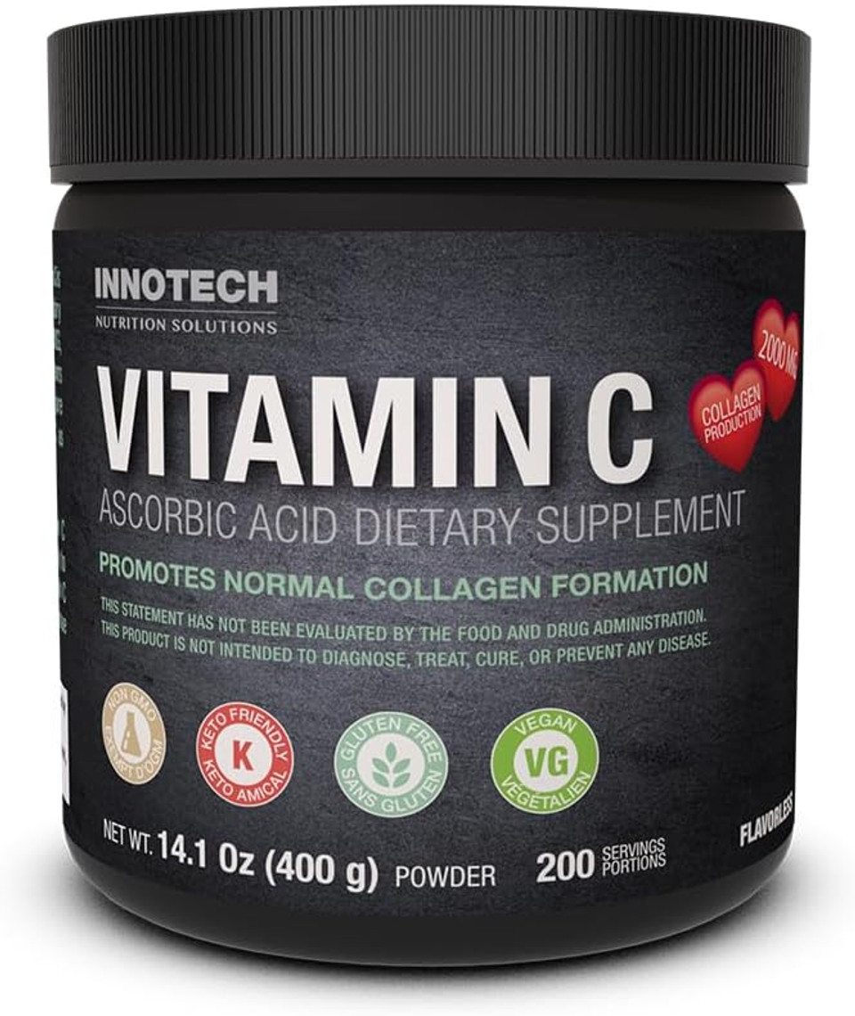 Innotech Nutrition: Pure Vitamin C As Ascorbic Acid - 400 G