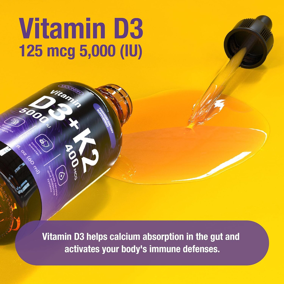 Vitamin D3 And K2 Liquid Drops
