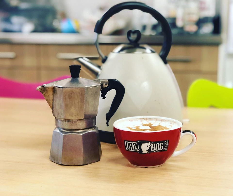 Dazbog Coffee | Decaf Babushka Blend | Ground | 11 Oz. | Grandma'S Coffee | Medium Roast Blend | Full-Bodied Coffee | Smooth, Clean Finish | Vacuum Sealed Freshness