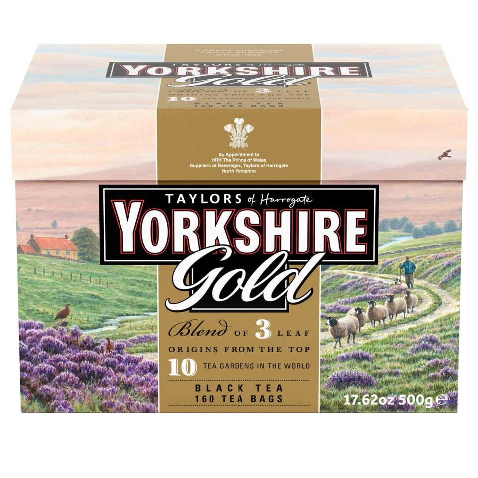 Taylors Of Harrogate Yorkshire Gold, 160 Teabags160 Count (Pack Of 1)