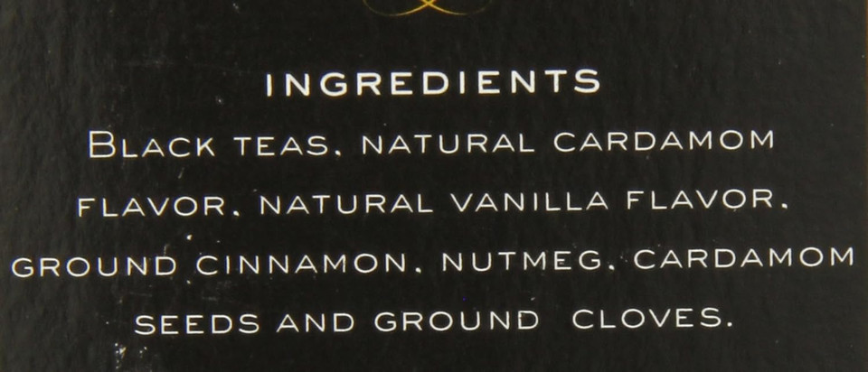 Harney & Sons Premium Black Tea, Tea Bags, Brown (30698), Chai, 20.0 Count