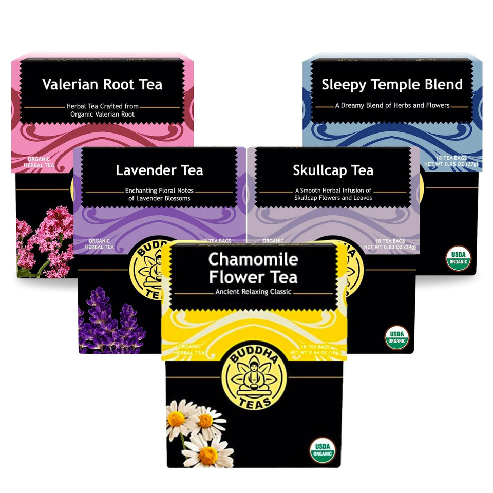 Buddha Teas Sleep Organic Teas Bundle