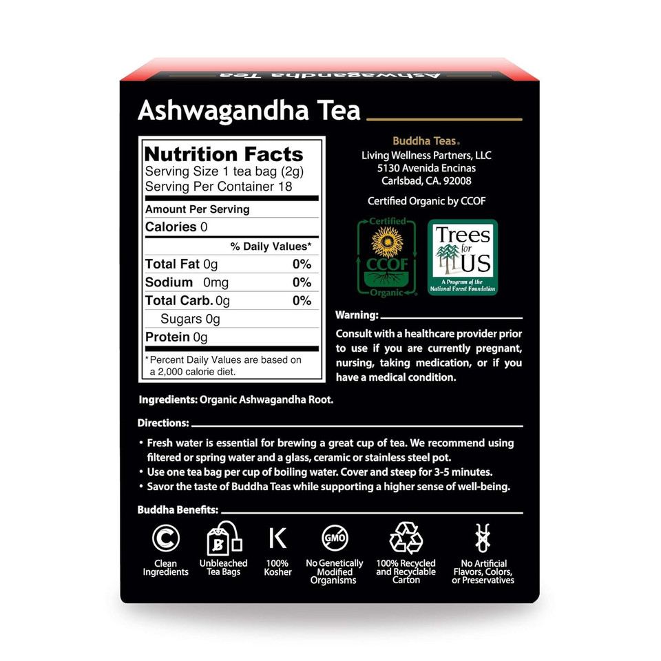 Buddha Teas Stress Relief Organic Tea Bundle