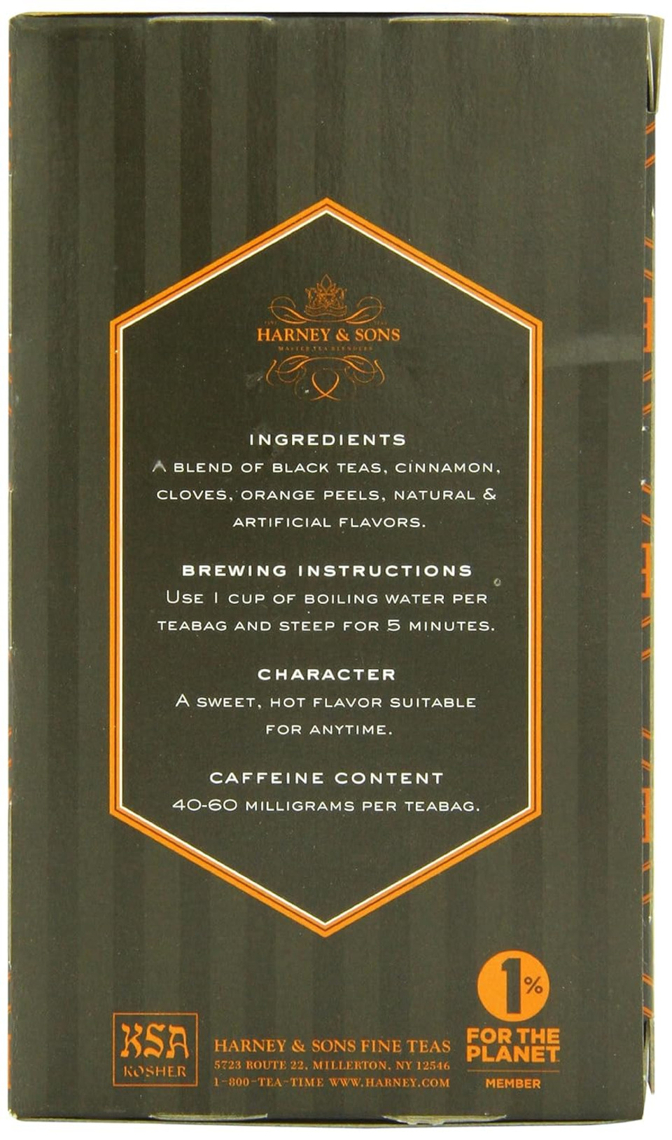 Harney & Sons Fine Teas Hot Cinnamon Spice - 20 Tea Bags