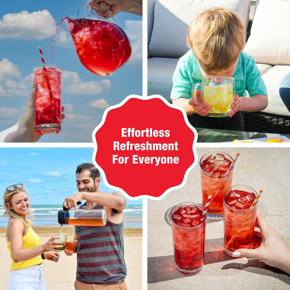 Tiesta Tea - Maui Mango Cold Brew Tea | Mango Pineapple Herbal Tea | Premium Loose Leaf Iced Tea Blends | Non Caffeinated Iced Tea | 10 Cold Brew Tea Bags - Brews 1 64Oz Pitcher Each