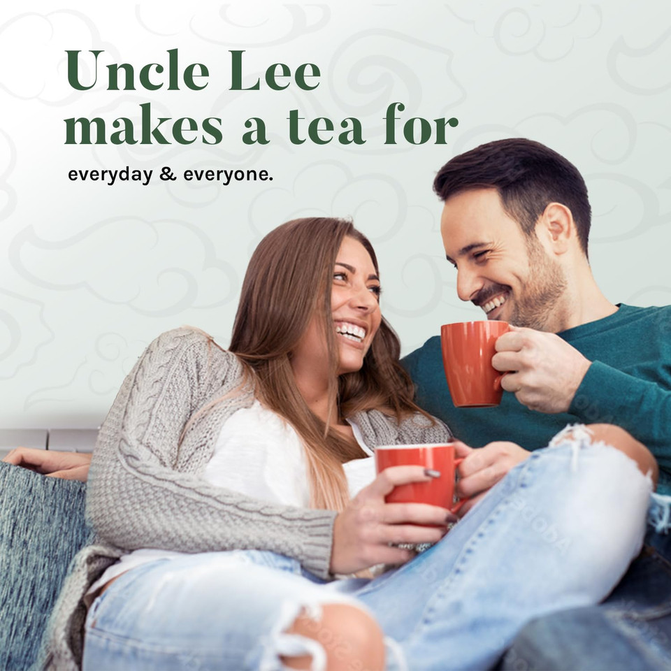 Uncle Leeã¢ÂS Organic White Tea, 100% Natural Premium White Tea Bags, Light & Delicate Flavor, Organic Tea, Use For Hot Tea Or Iced Tea Beverages, 100 Tea Bags Per Box
