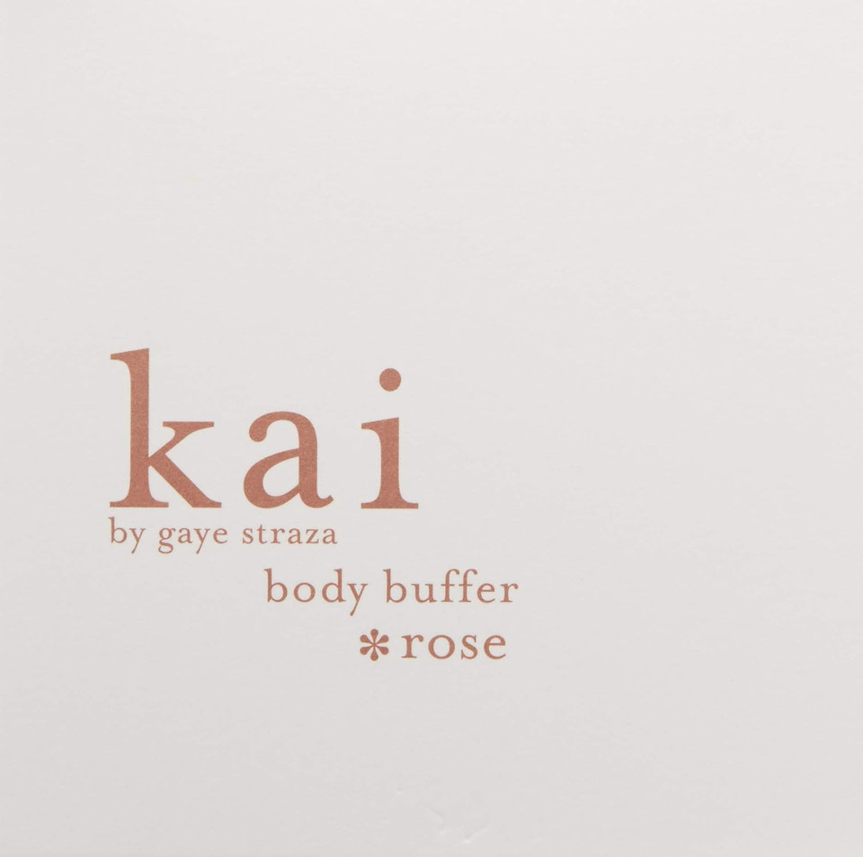 Kai Body Buffer Rose, 2 Count, Innovative Bath Sponges That Gently Exfoliates Skin While Cleansing The Body With A Fresh + Clean Gardenia Rose Absolute Scent, Vegan, Cruelty Free, Made In The Usa