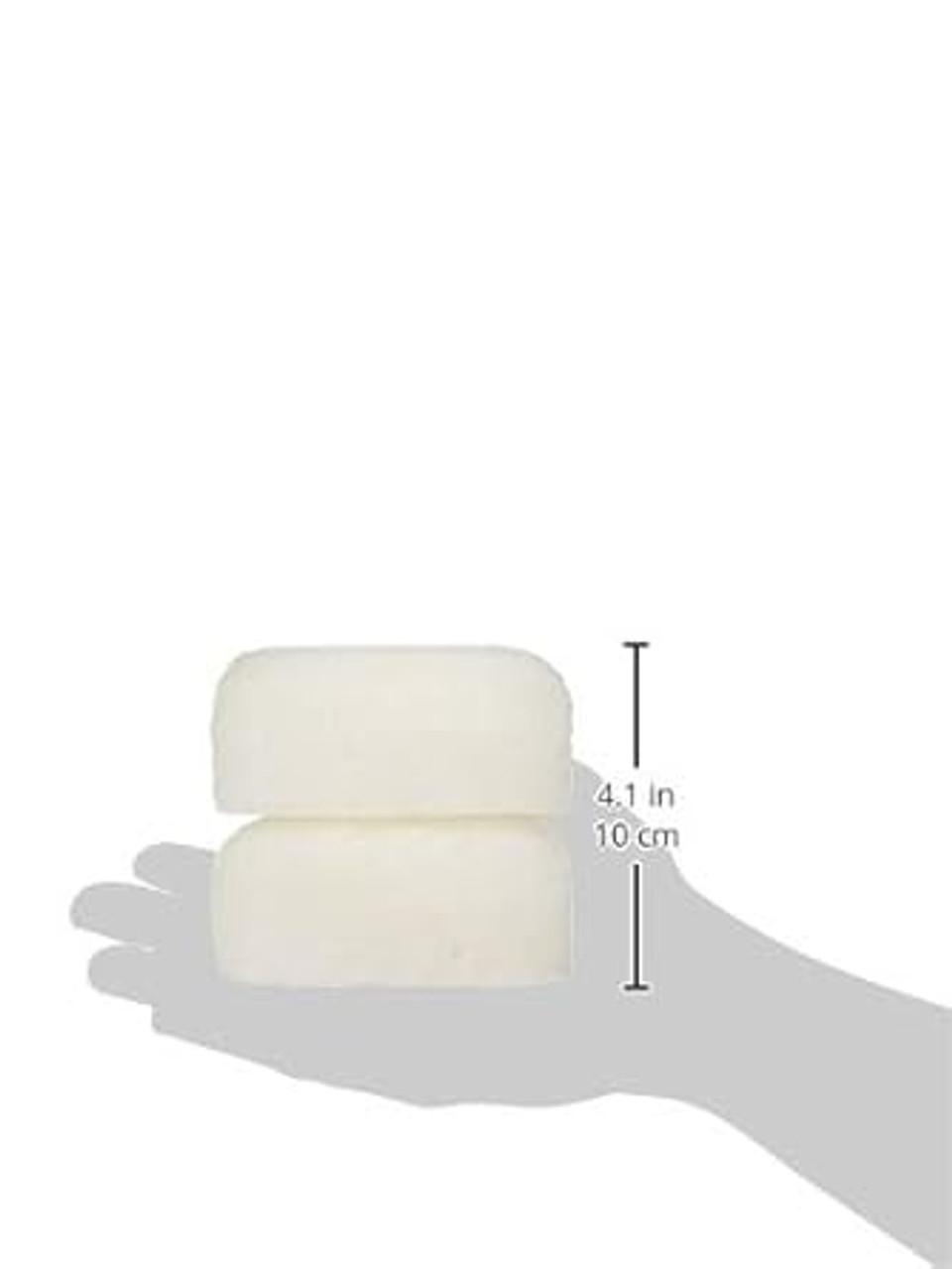Kai Body Buffer Rose, 2 Count, Innovative Bath Sponges That Gently Exfoliates Skin While Cleansing The Body With A Fresh + Clean Gardenia Rose Absolute Scent, Vegan, Cruelty Free, Made In The Usa