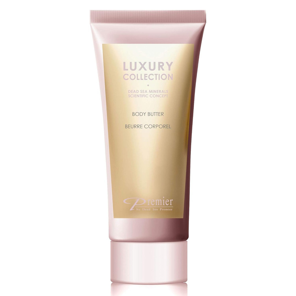 Premier Dead Sea Body Butter |Rich Ultra Silky Body Cream | Anti-Aging Skin Care Moisturizer | Shea Butter, Stretch Mark Cream | Lightweight 4.4Fl.Oz