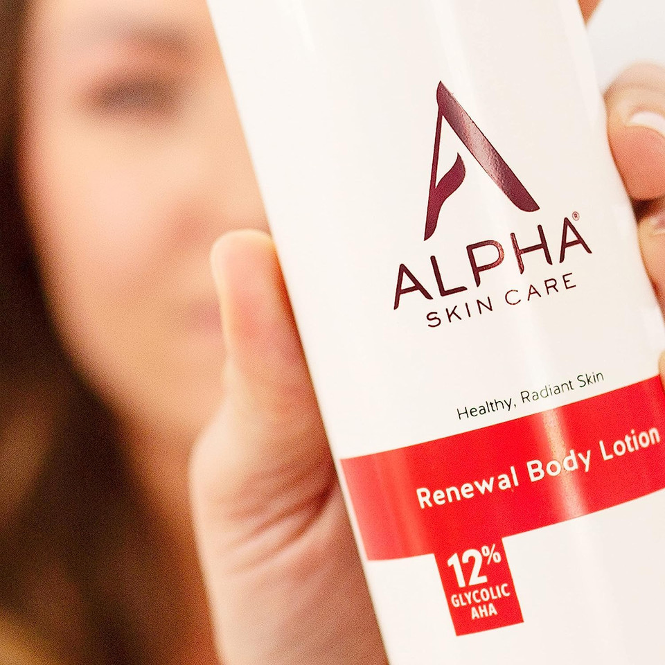 Alpha Skin Care Revitalizing Body Lotion With 12% Glycolic Aha, Simple And Effective Multi-Purpose Daily Moisturizer Hydrates And Exfoliates With Anti-Aging, Smoothing Properties