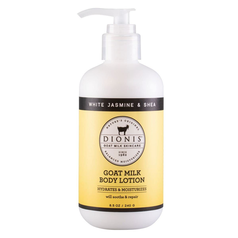 Dionis - Goat Milk Skincare Scented Lotion (8.5 Oz) - Made In The Usa - Cruelty-Free And Paraben-Free (White Jasmine & Shea)