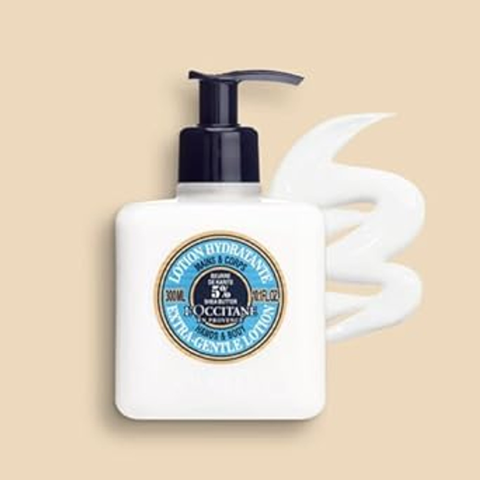 Lã¢ÂOccitane Extra-Gentle Lotion: Moisturizing, Comfort Skin, Fast-Absorbing Lotion, With 5% Organic Shea Butter, Fresh Scent, Vegan