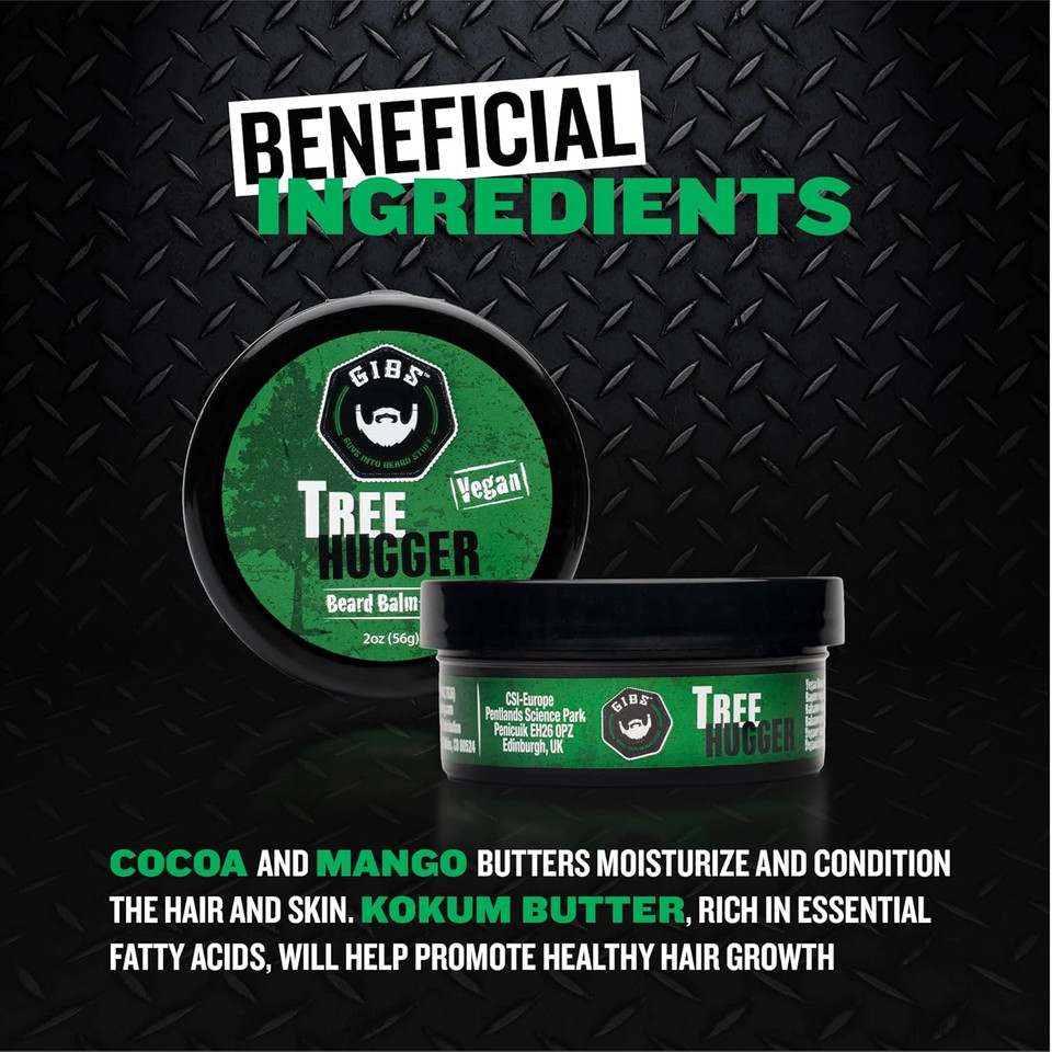 Gibs Grooming Tree Hugger Beard Balm Aid, 2 Oz