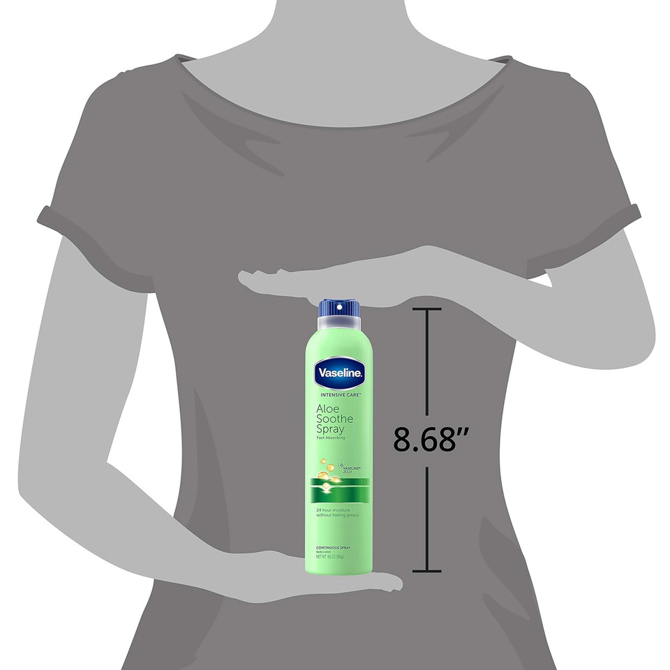 Vaselineã¢Â® Intensive Careã¢Â Aloe Soothe Spray, 6.5 Oz6.5 Ounce (Pack Of 1)
