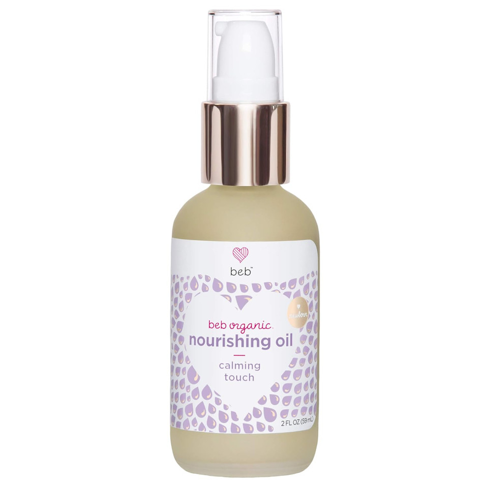 Beb Organic Nurturing Oil - Blend Of Rosehip And Cranberry Oils - Moisturizing Baby Oil For Daily Use On Preemie And Newborn Hair, Face And Body (2 Fl Oz.)