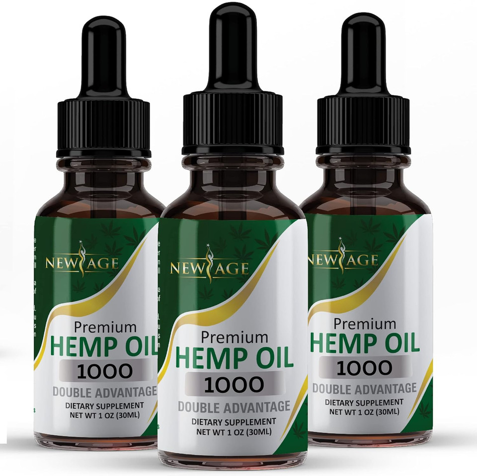 New Age Hemp Oil -1000-3 Pack