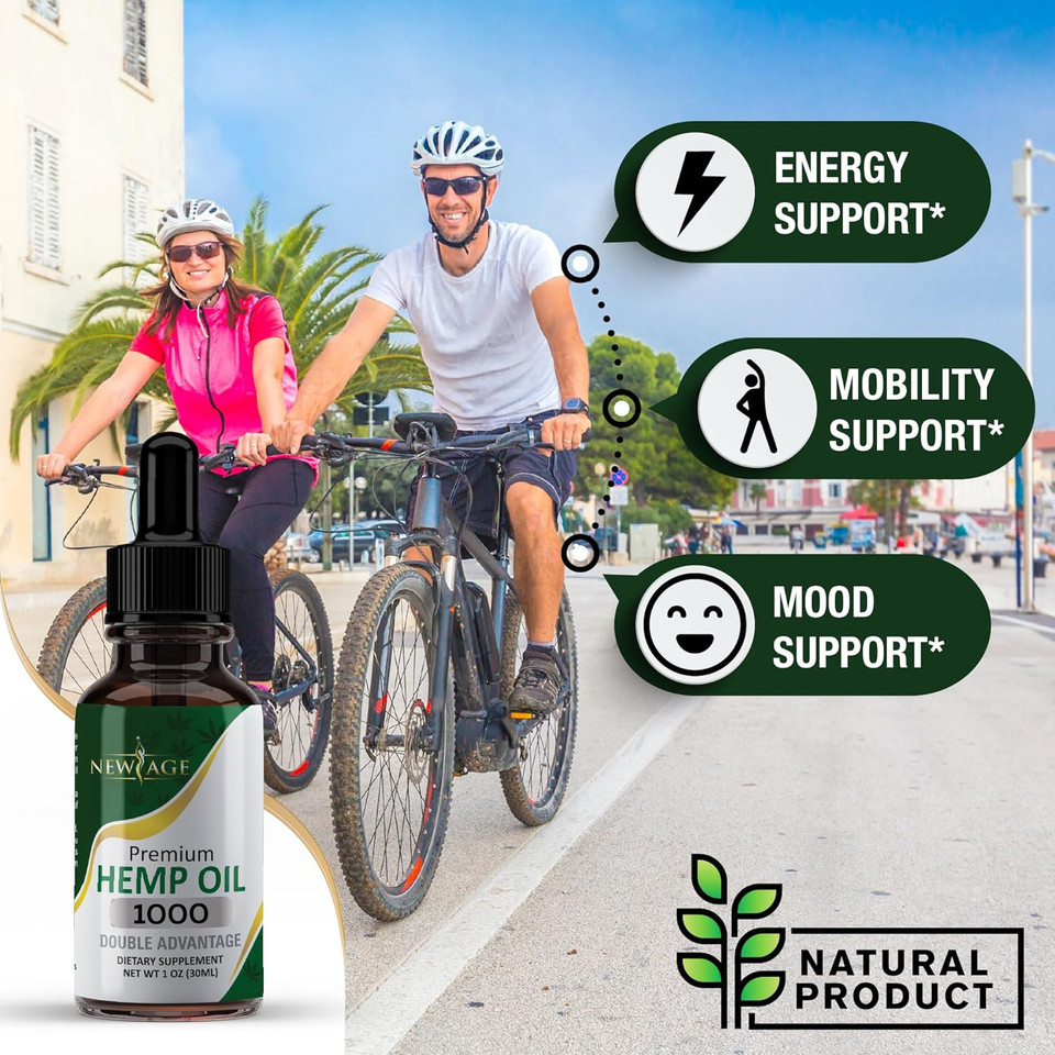 New Age Hemp Oil -1000-3 Pack